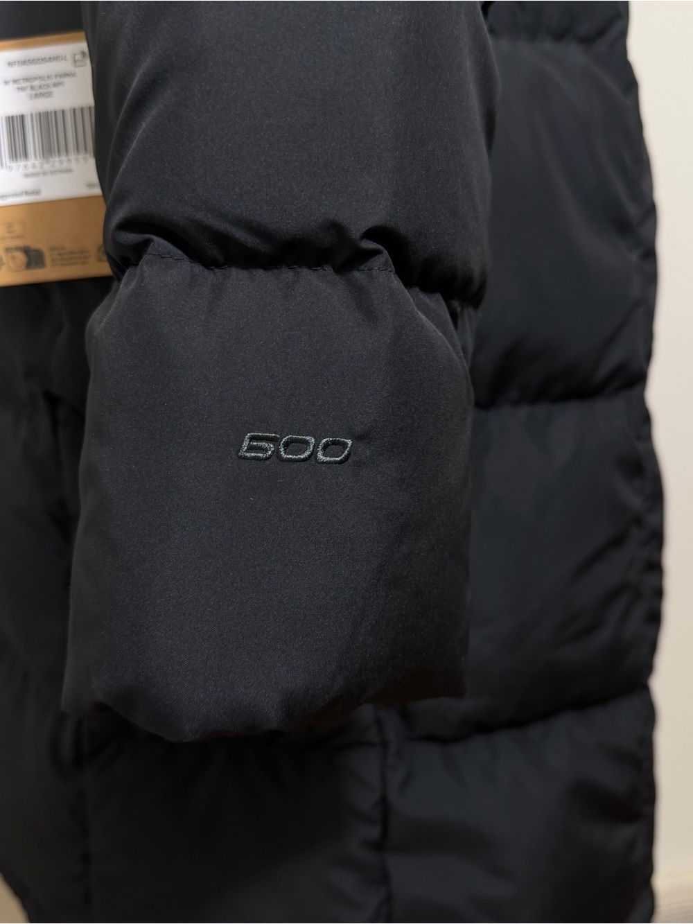 The North Face Women's Metropolis Parka Down Coat TNF Black Sz L - Picture 5 of 10